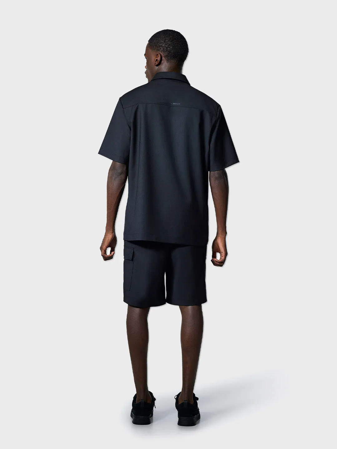 Off The Pitch Club Smart Shorts | Black