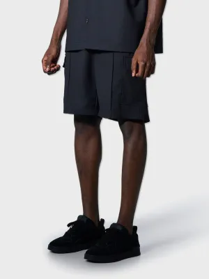 Off The Pitch Club Smart Shorts | Black
