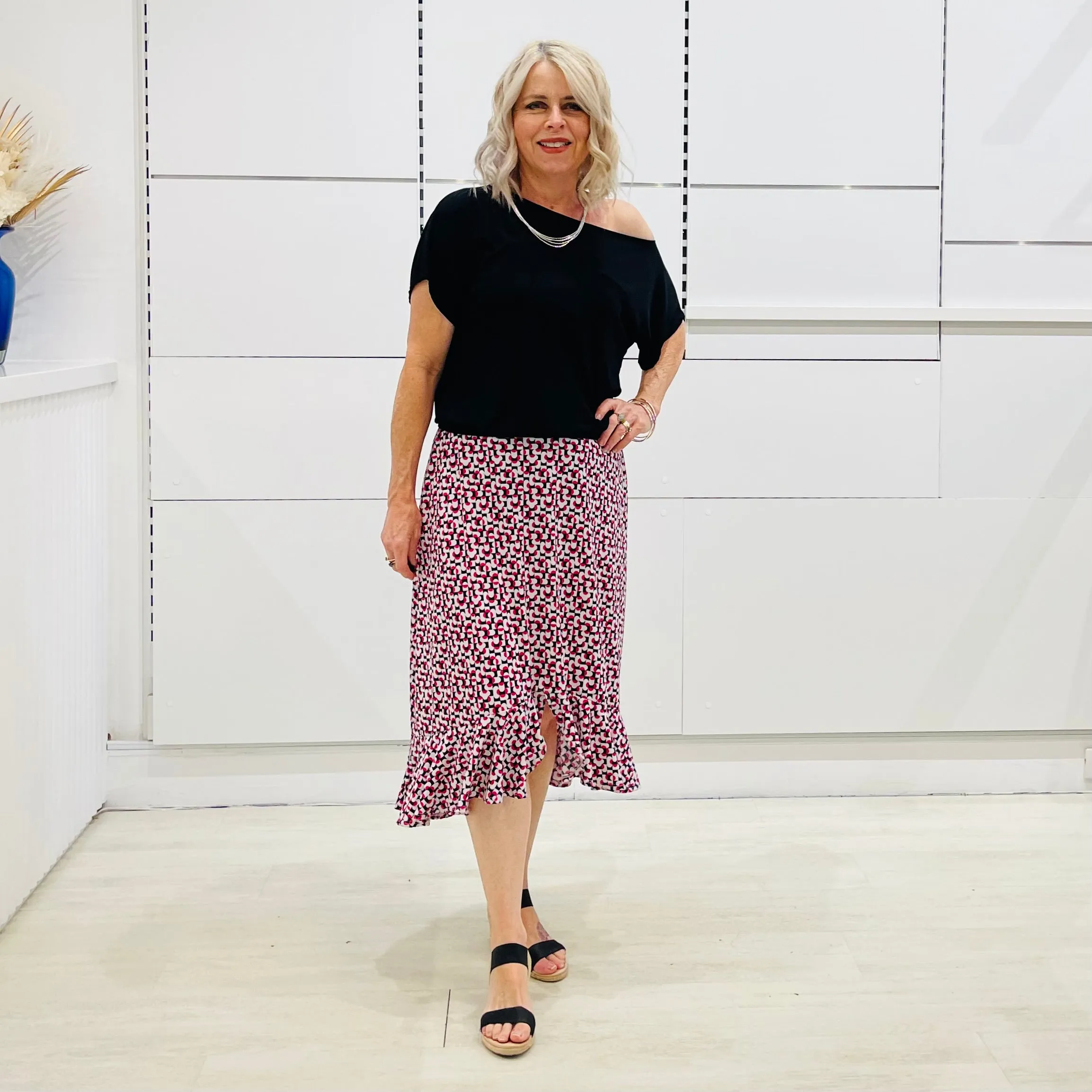 Off the shoulder Gracie top