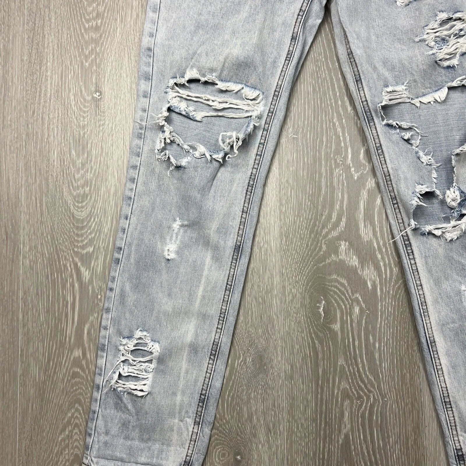 One Teaspoon Womens Distressed Denim Jeans Size 26