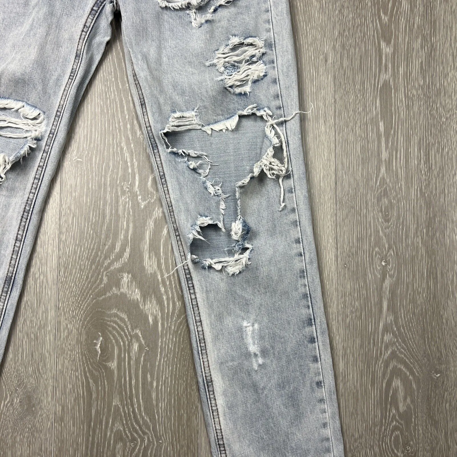 One Teaspoon Womens Distressed Denim Jeans Size 26