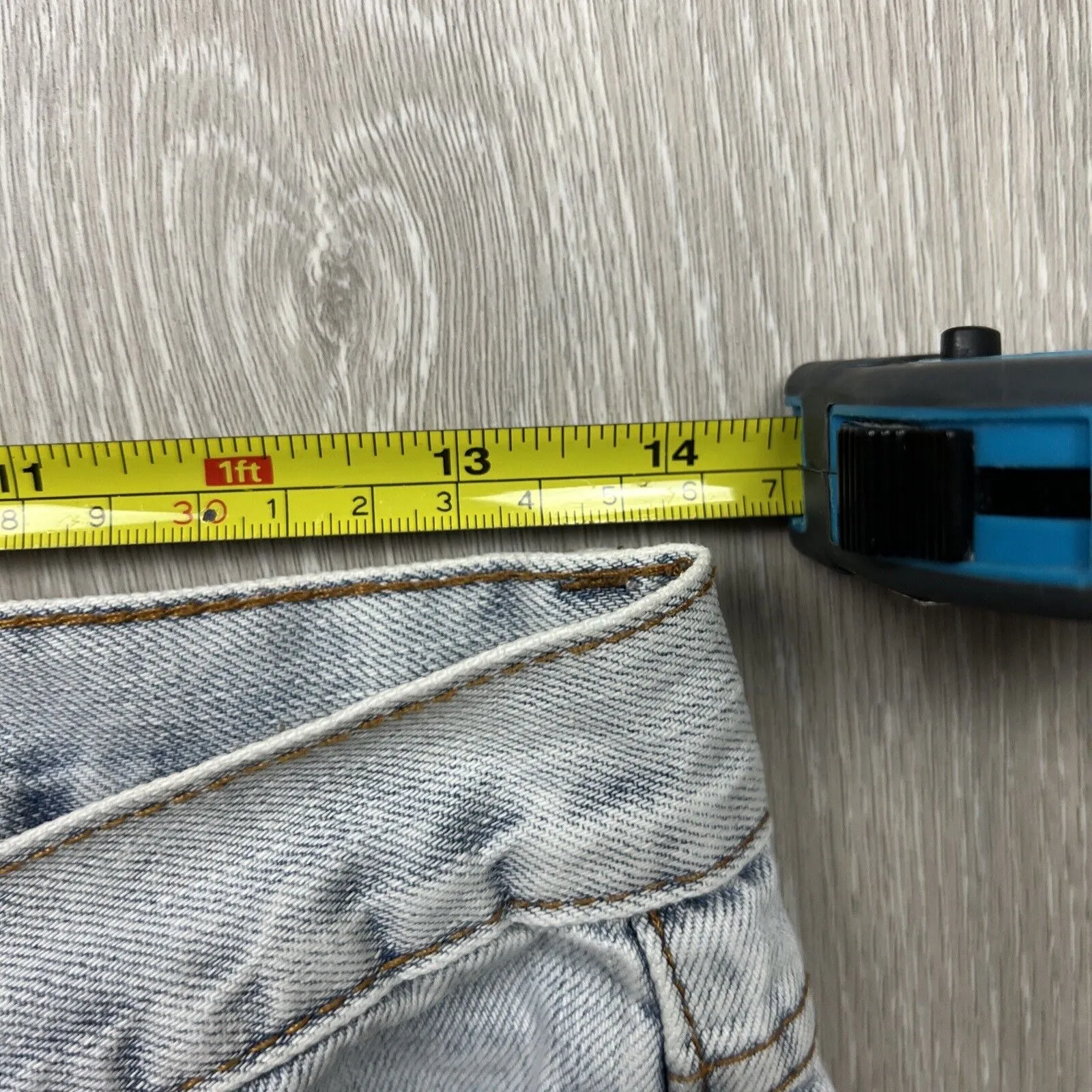 One Teaspoon Womens Distressed Denim Jeans Size 26