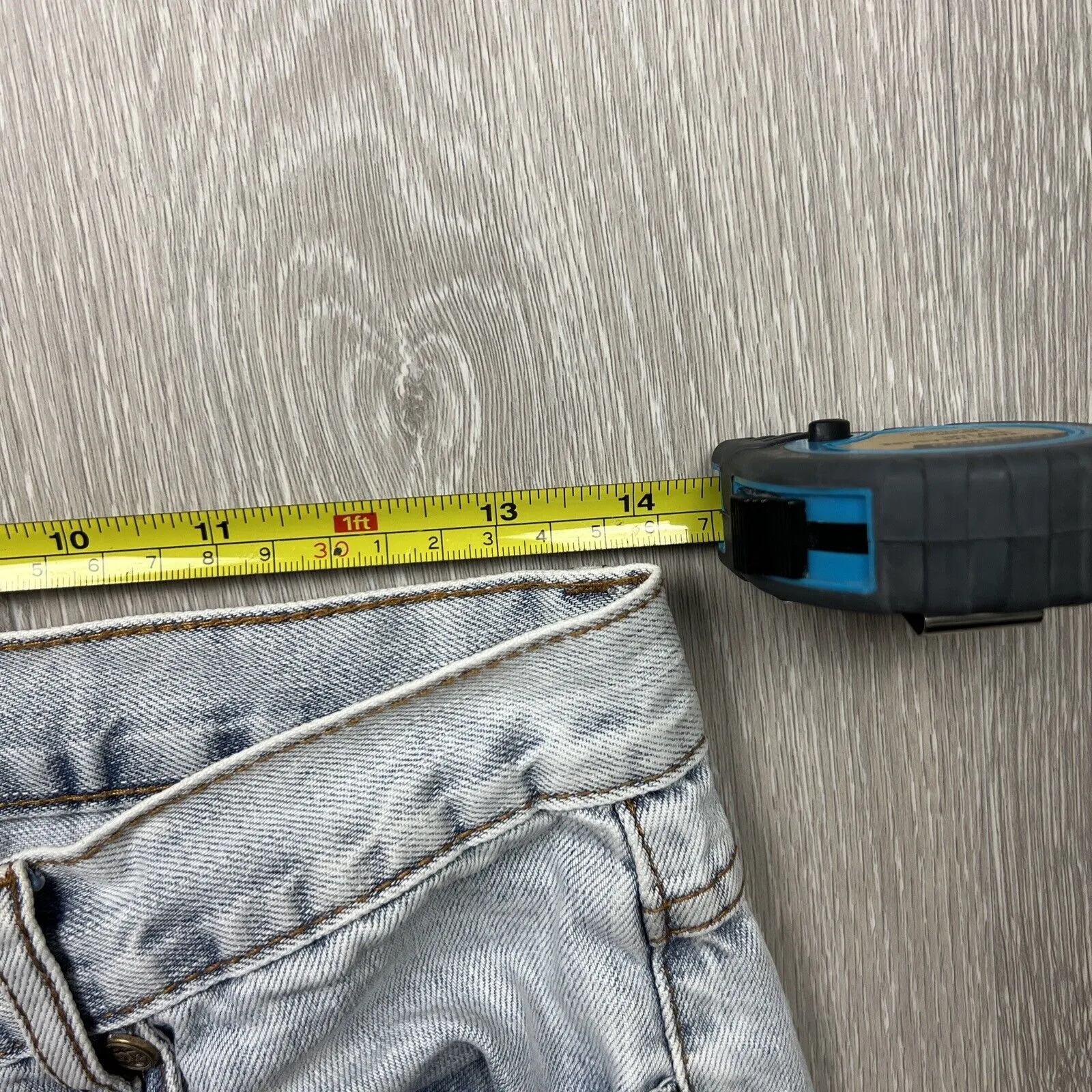 One Teaspoon Womens Distressed Denim Jeans Size 26