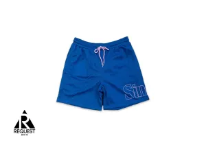 Outline Mesh Shorts "Navy"