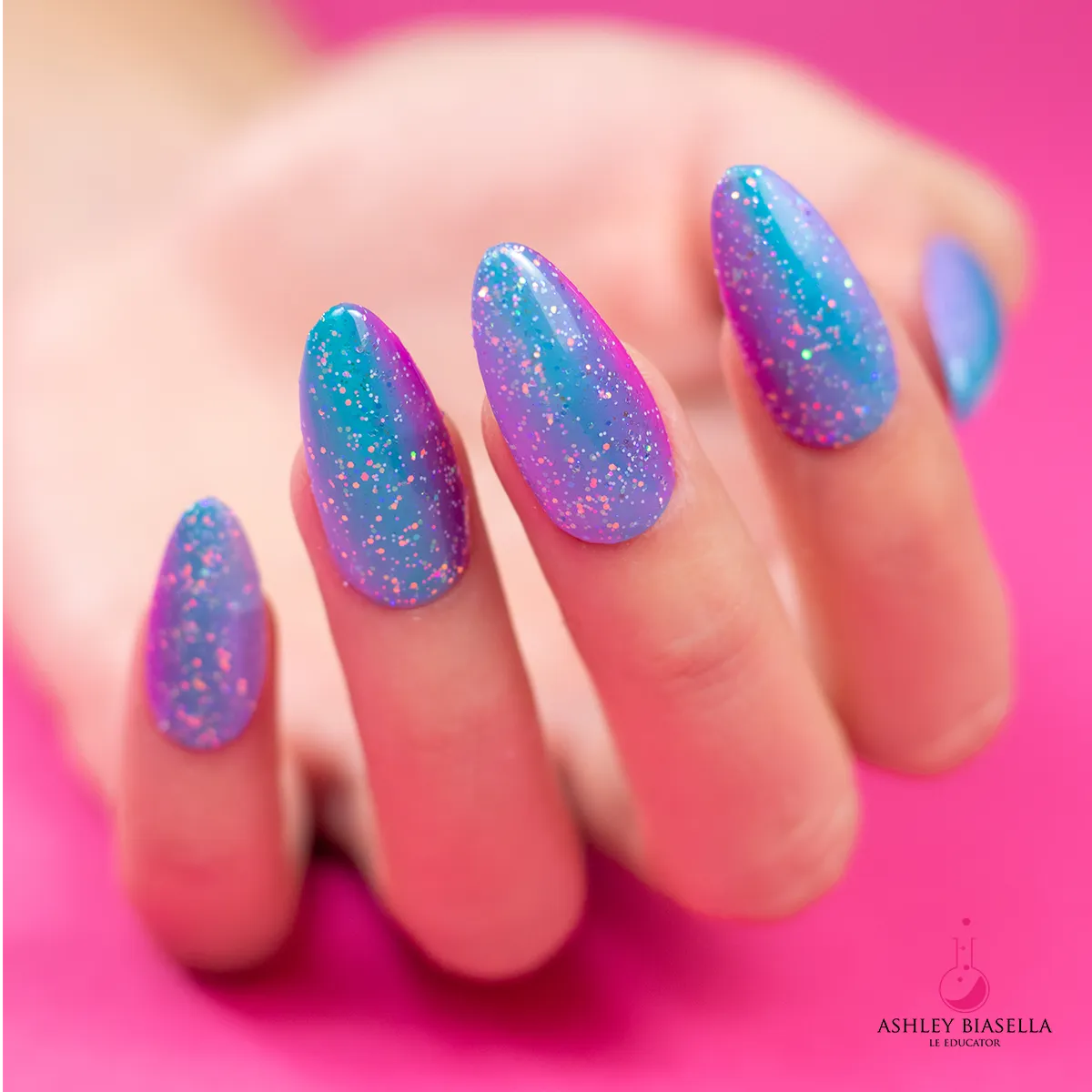 P  Save Water, Drink Tequila Glitter Gel Polish