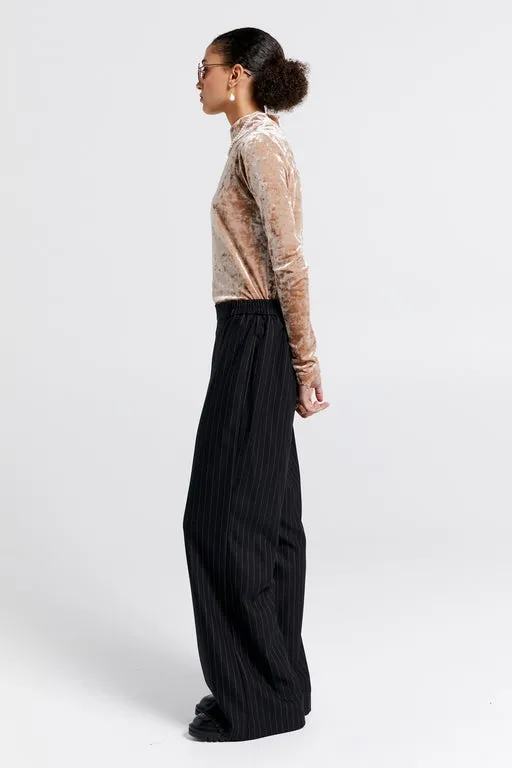 Palazzo Lounge Pants Black