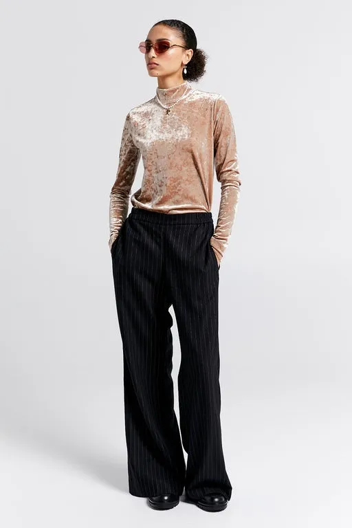 Palazzo Lounge Pants Black