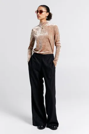Palazzo Lounge Pants Black
