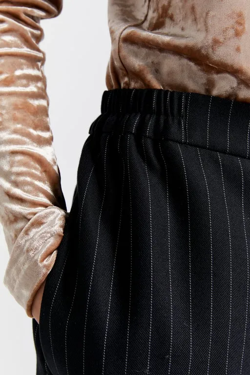 Palazzo Lounge Pants Black