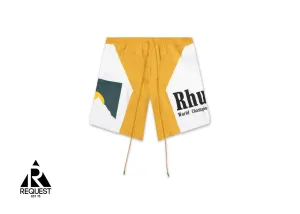 Panel Shorts “Mustard”