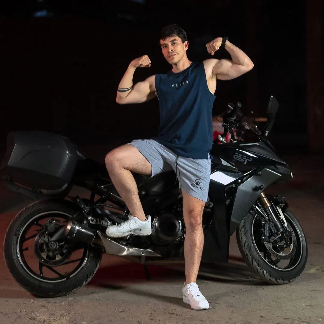 PANTALONES SHORTS HOMBRE - BLACK