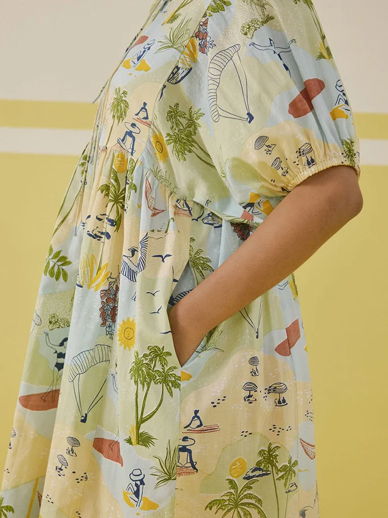 Paradise Wilds Lyocell Dress