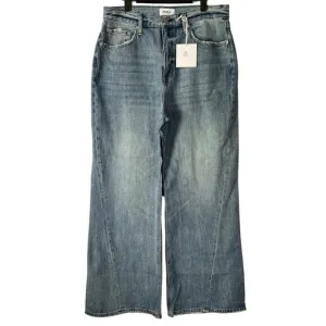 Pistola Jeans 31 Ruby High Rise Palazzo Denim Wide Flare Leg Othello Wash