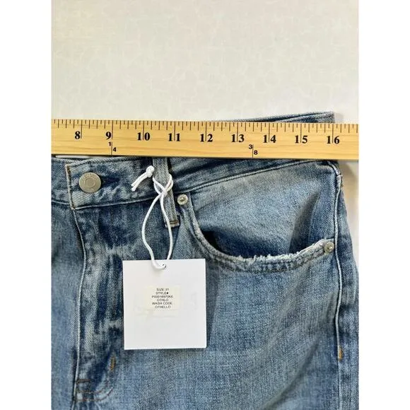 Pistola Jeans 31 Ruby High Rise Palazzo Denim Wide Flare Leg Othello Wash