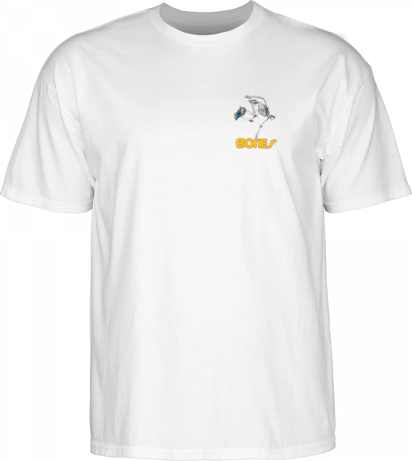 Powell Peralta - Skateboarding Skeleton Tee White