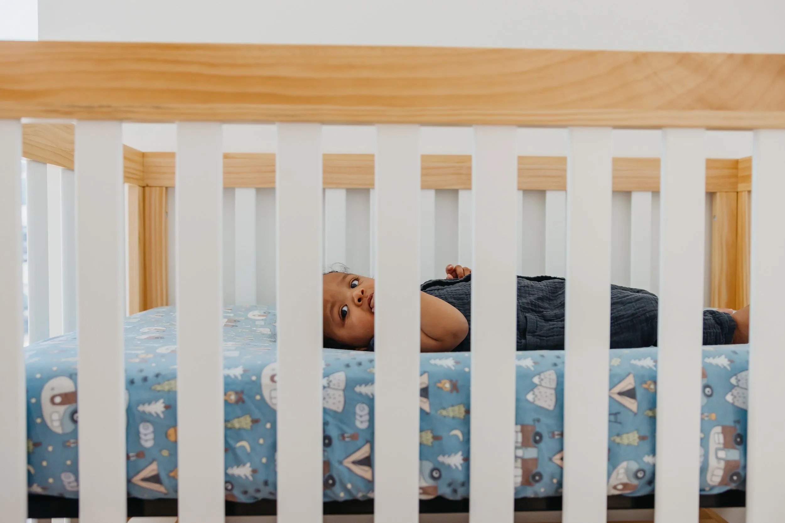 Premium Knit Fitted Crib Sheet - Bridger