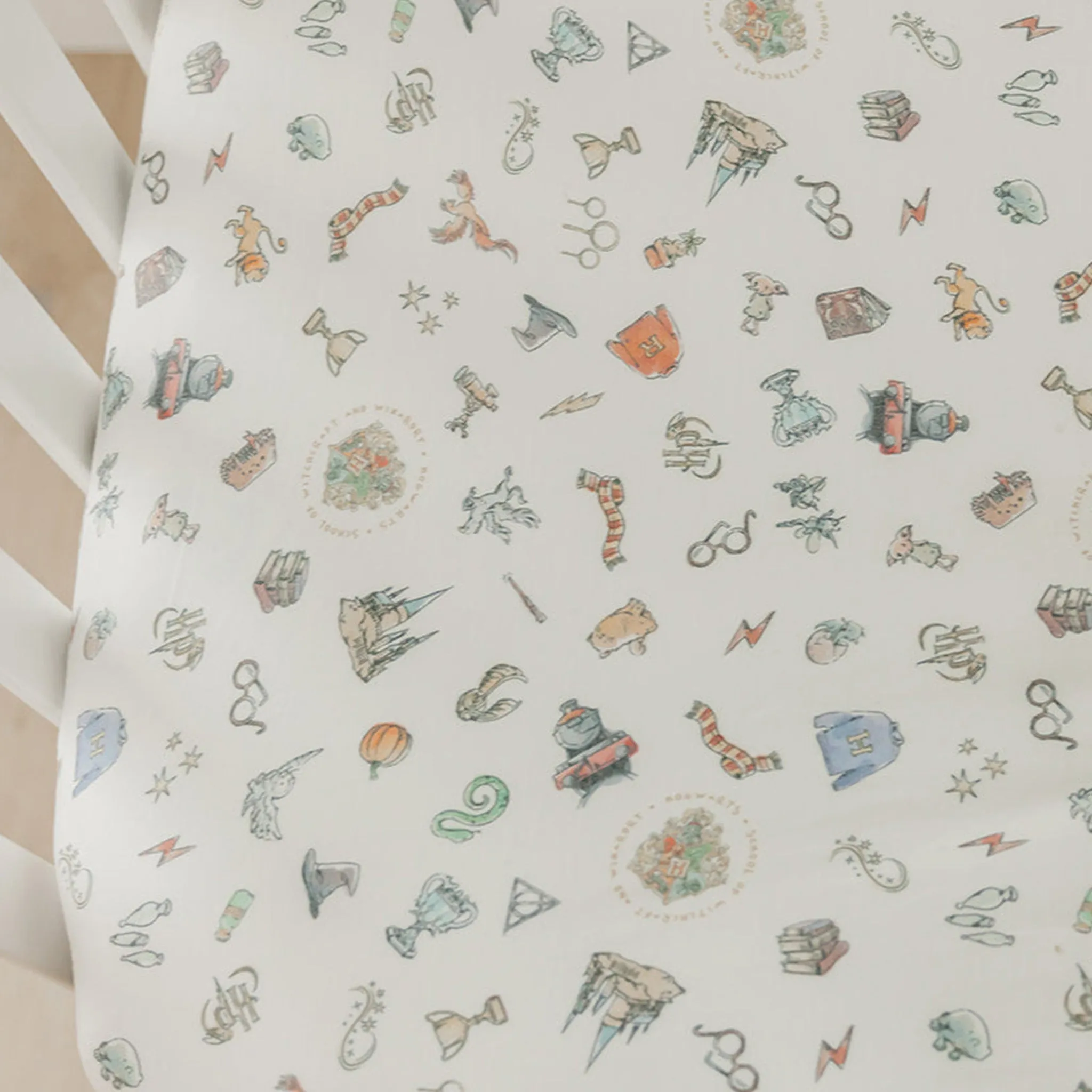 Premium Knit Fitted Crib Sheet - Wizarding World™