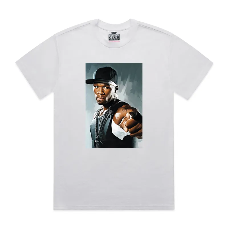 Pro Club Rapper 50 cent Digital printed Tee