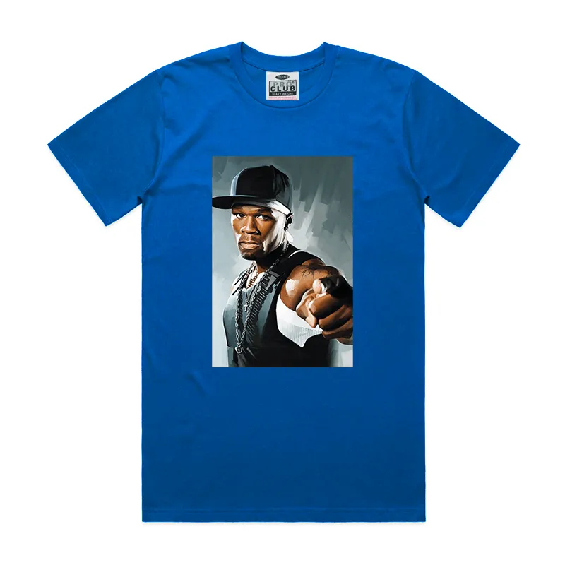 Pro Club Rapper 50 cent Digital printed Tee