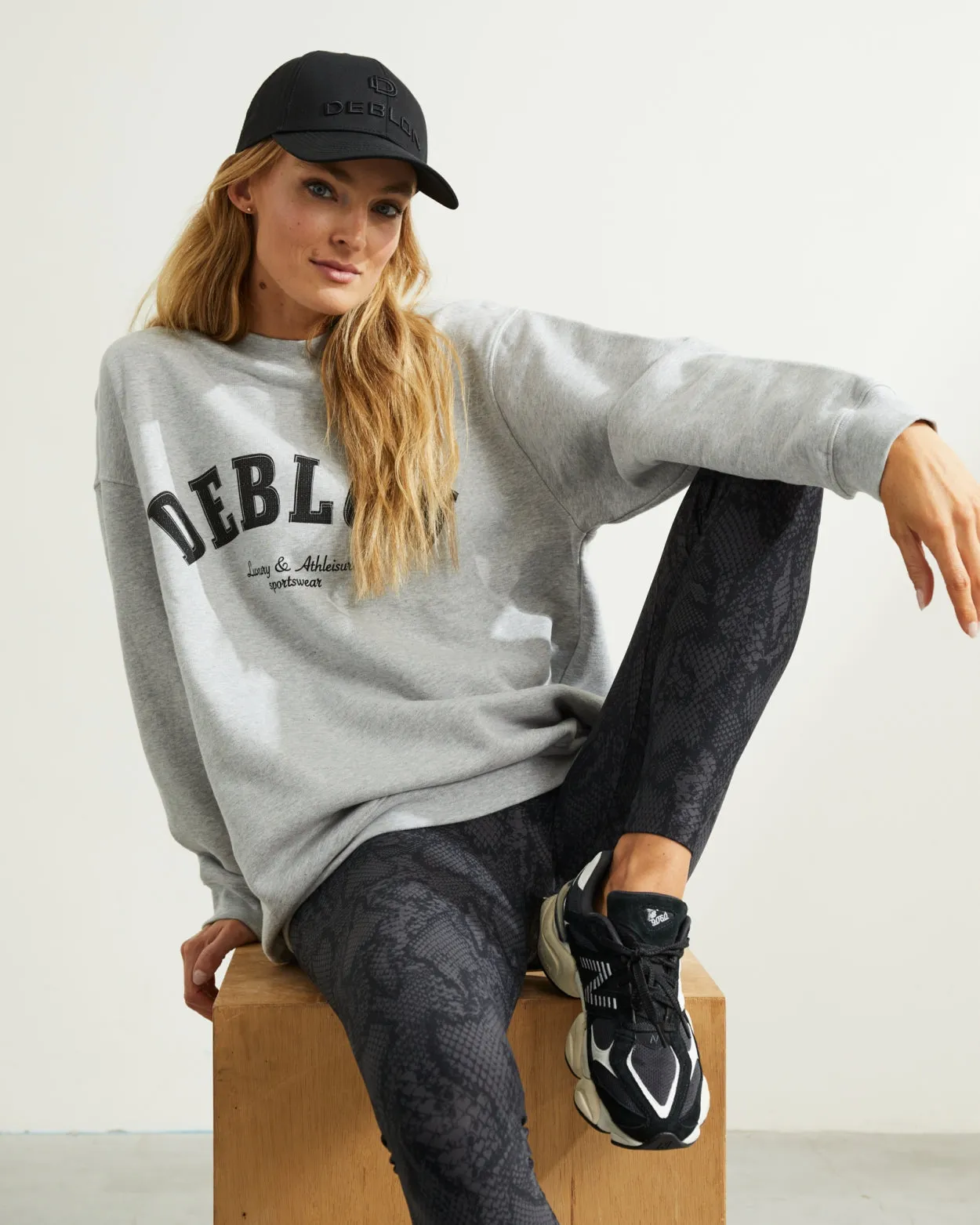 Puck Sweater | Grey Melange