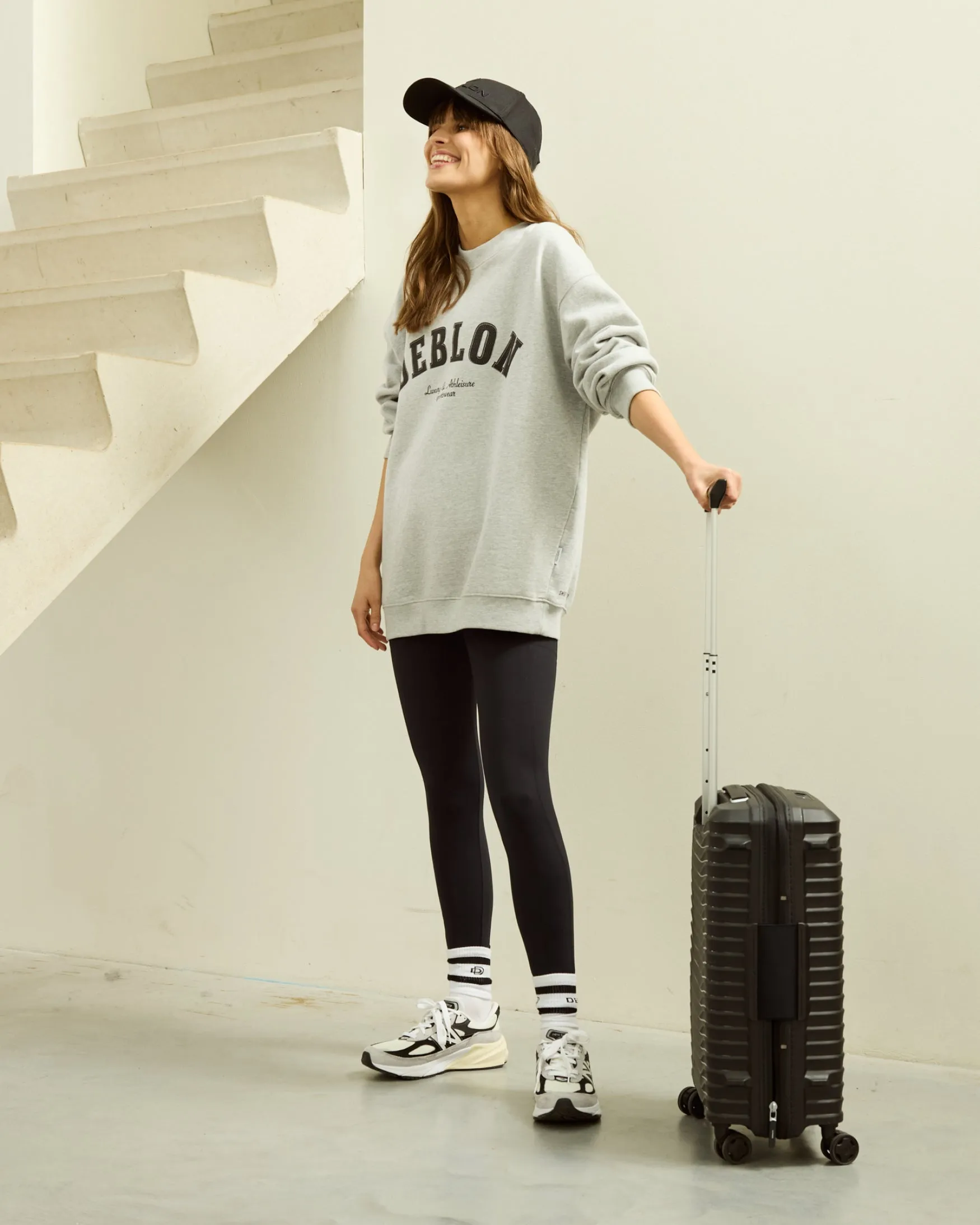 Puck Sweater | Grey Melange