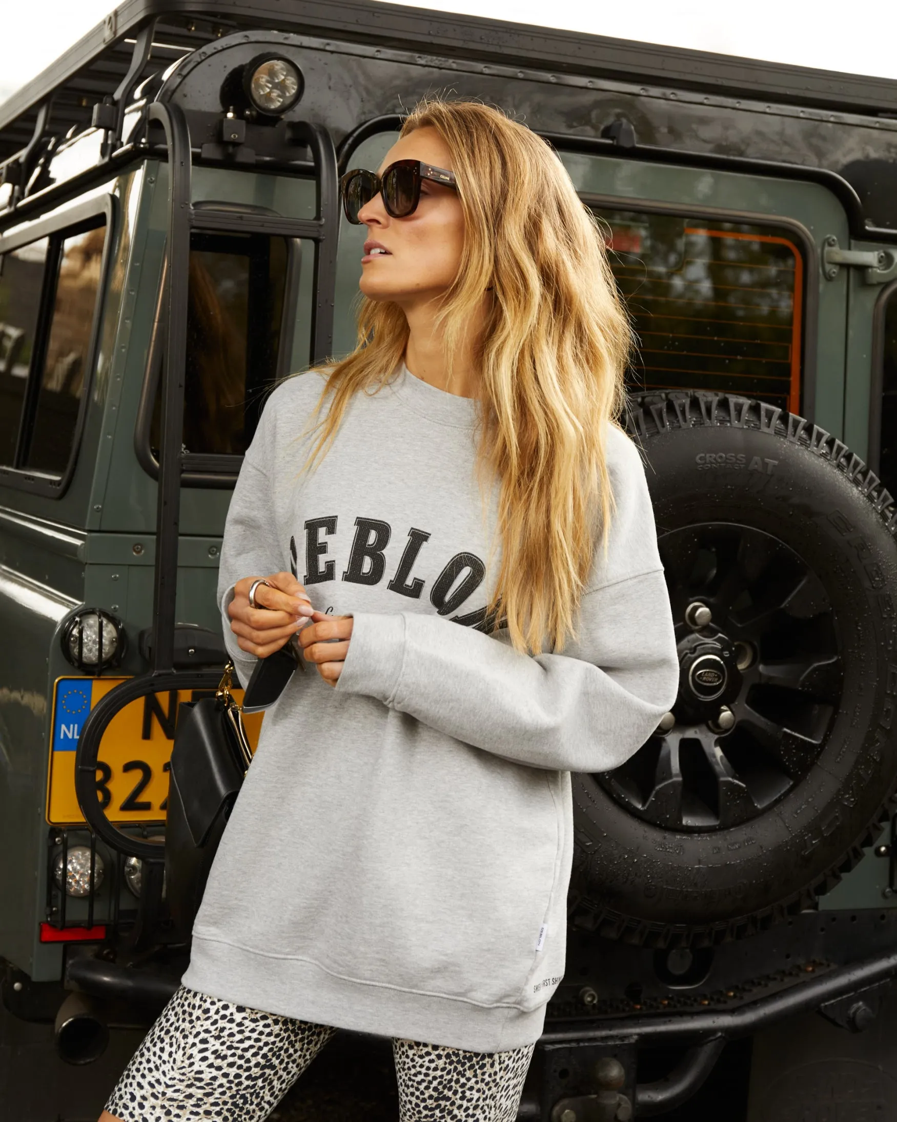 Puck Sweater | Grey Melange