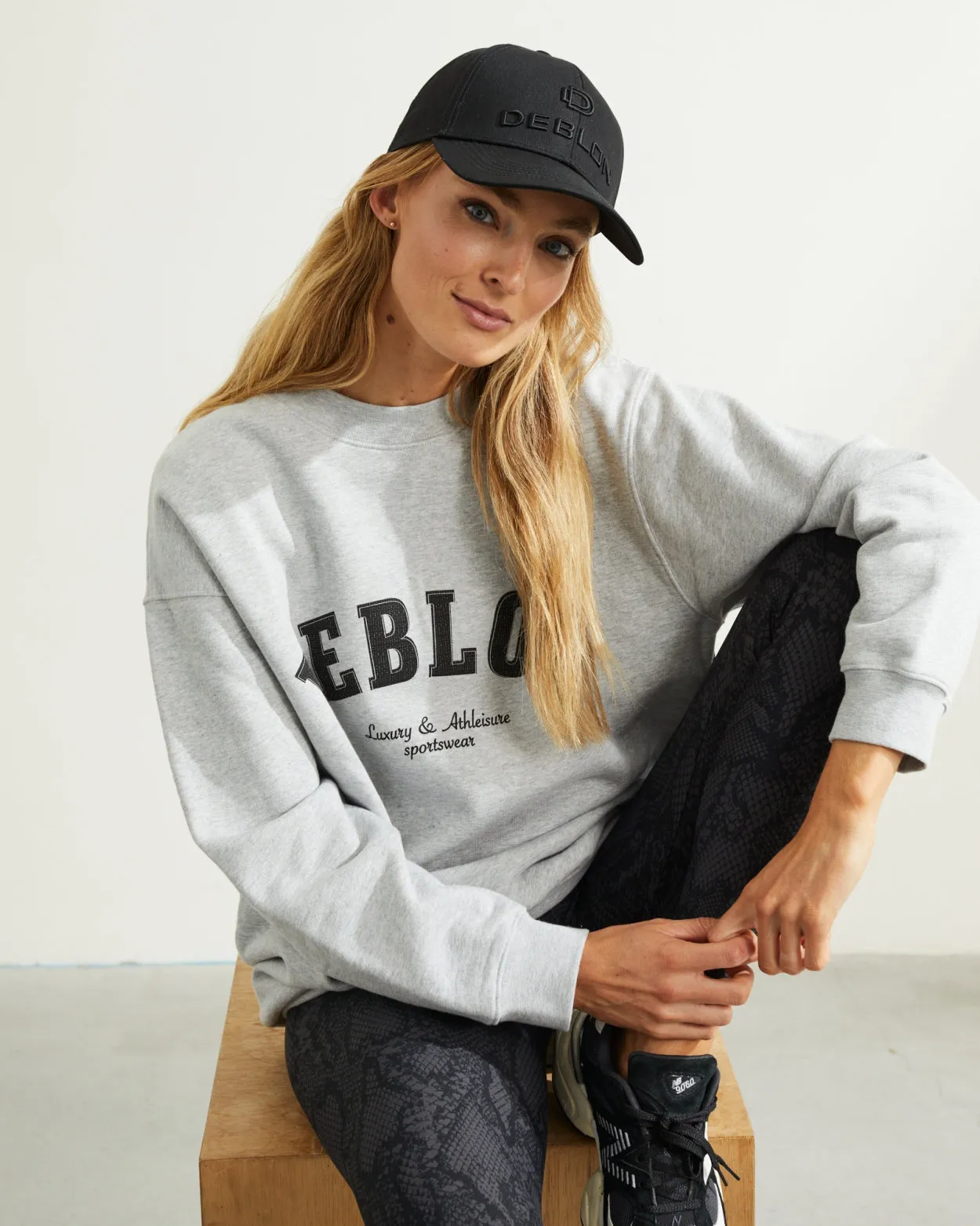 Puck Sweater | Grey Melange