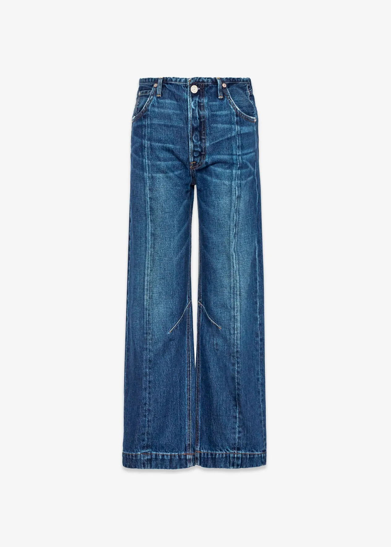 Queen High Rise Crop Wide Leg