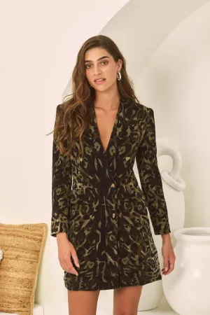 QUEEN OF THE TRIBE BLAZER DRESS