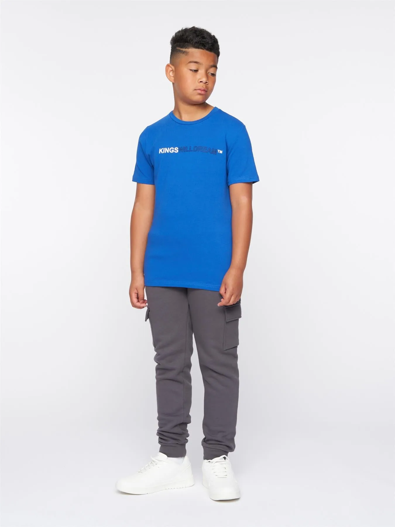 Quinn T-Shirt Lapis Blue / Black / White