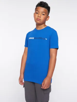 Quinn T-Shirt Lapis Blue / Black / White