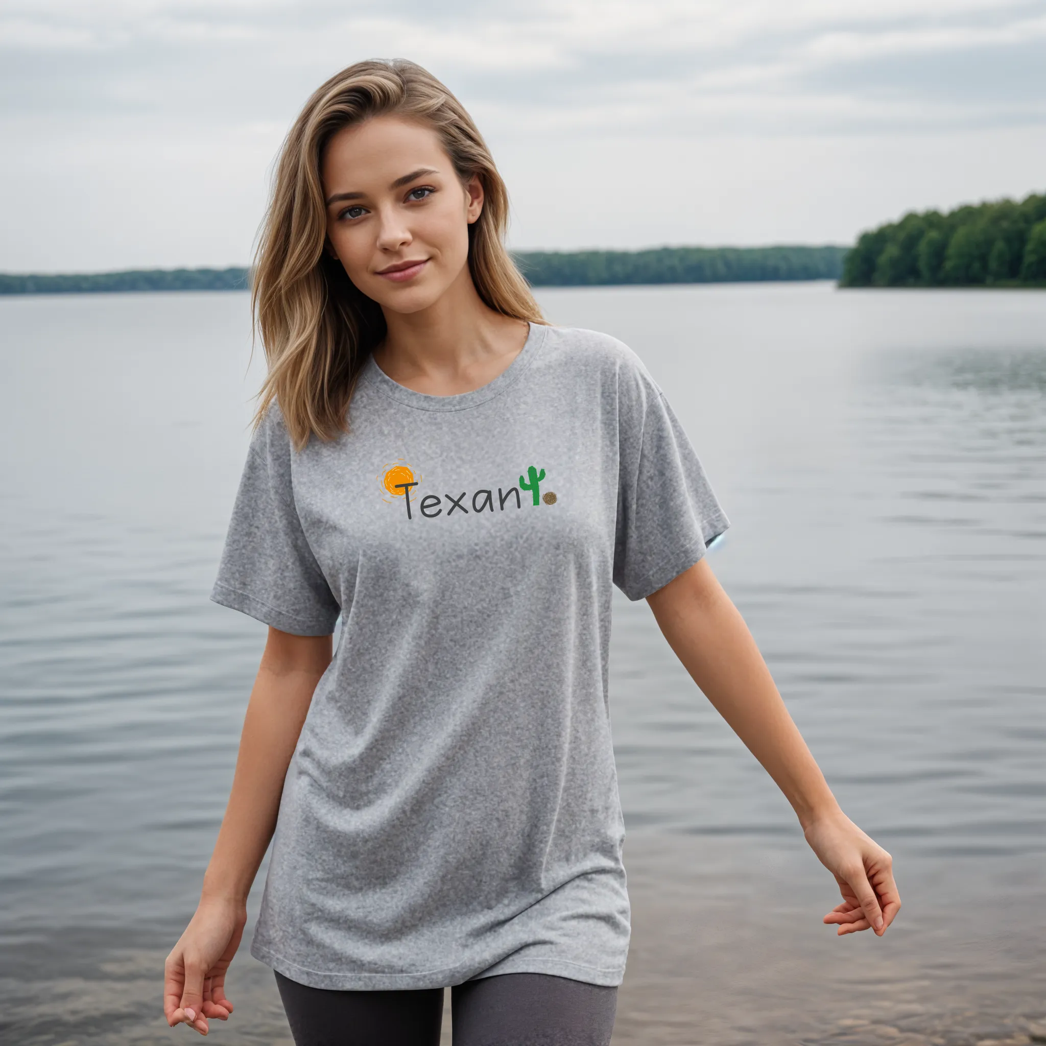 "Texan" Relaxed Fit Crew Unisex T-Shirt