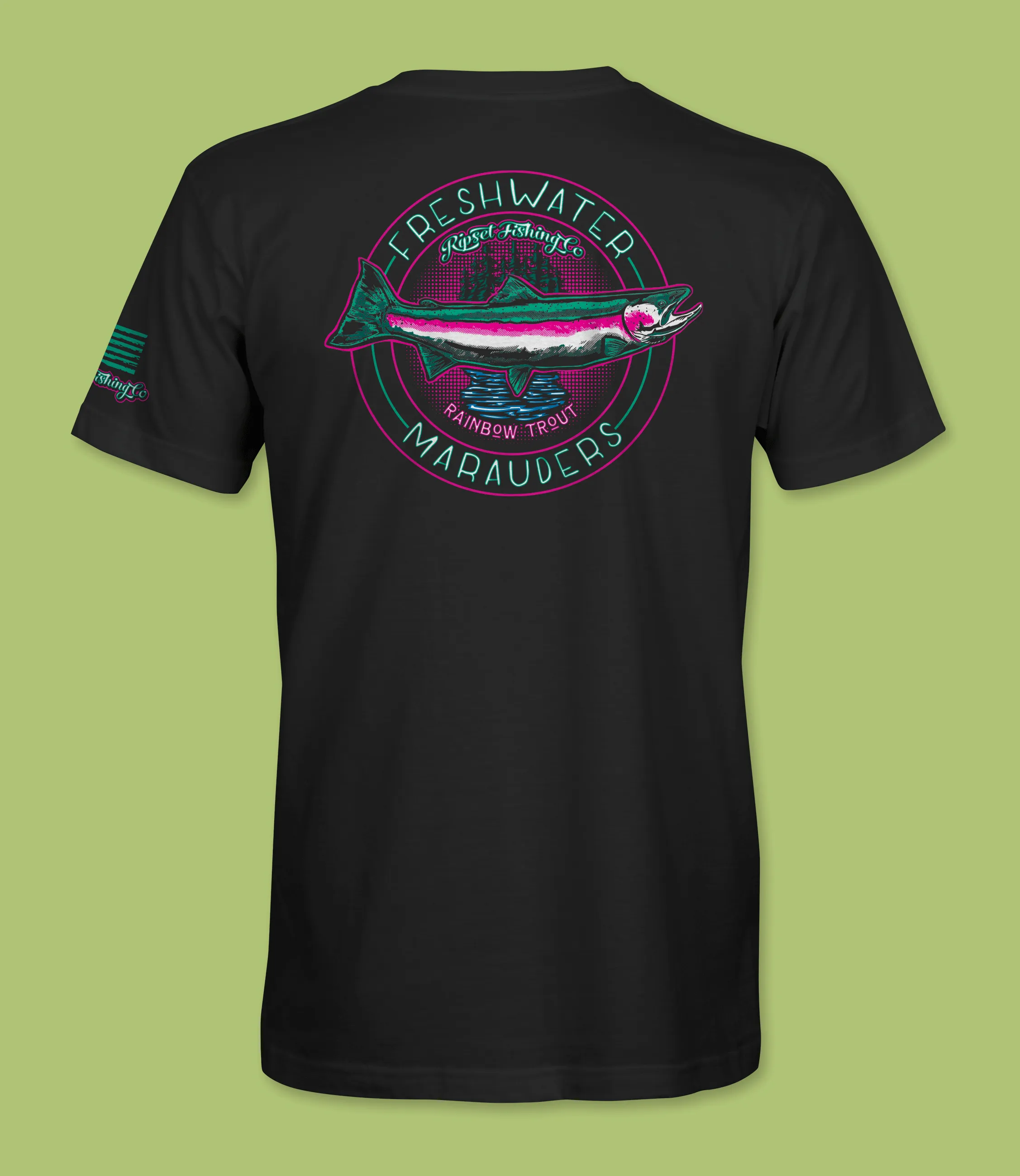Rainbow Trout Short Sleeve T Shirt