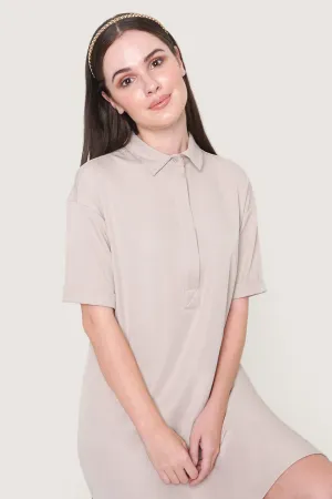 Relaxed Shirt Dress