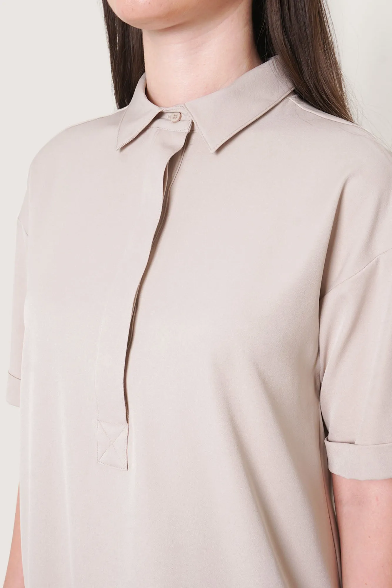 Relaxed Shirt Dress