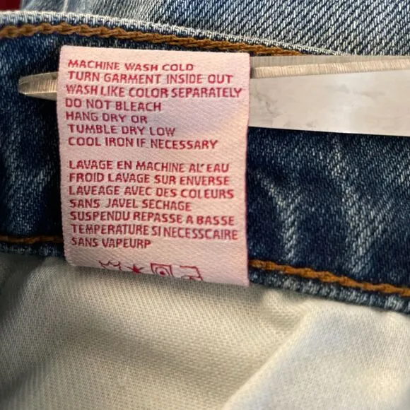 Revice Venus Stargazer Jeans size 27 with Star Embroidery Design Cropped Denim