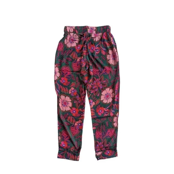 REVOLVE x Plush Faux Dark Green Floral Pj Set   EYE Mask sz S