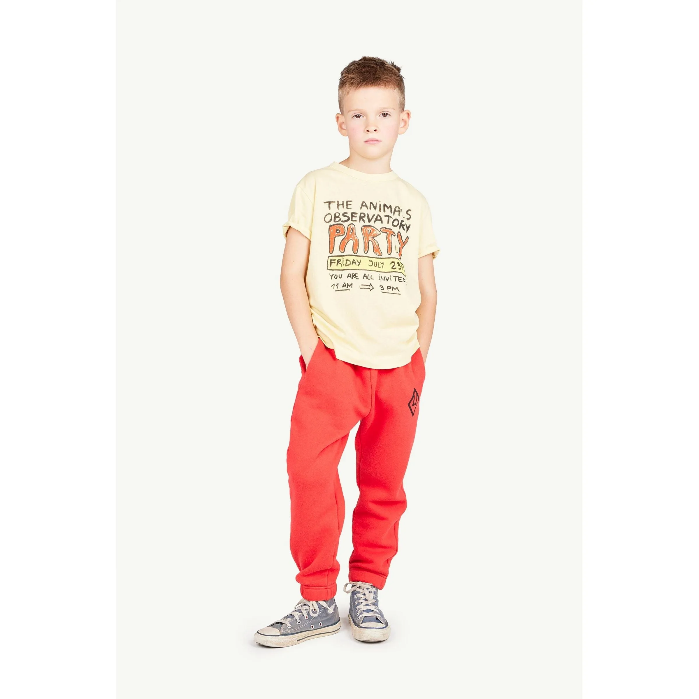 Rooster T-Shirt Soft Yellow