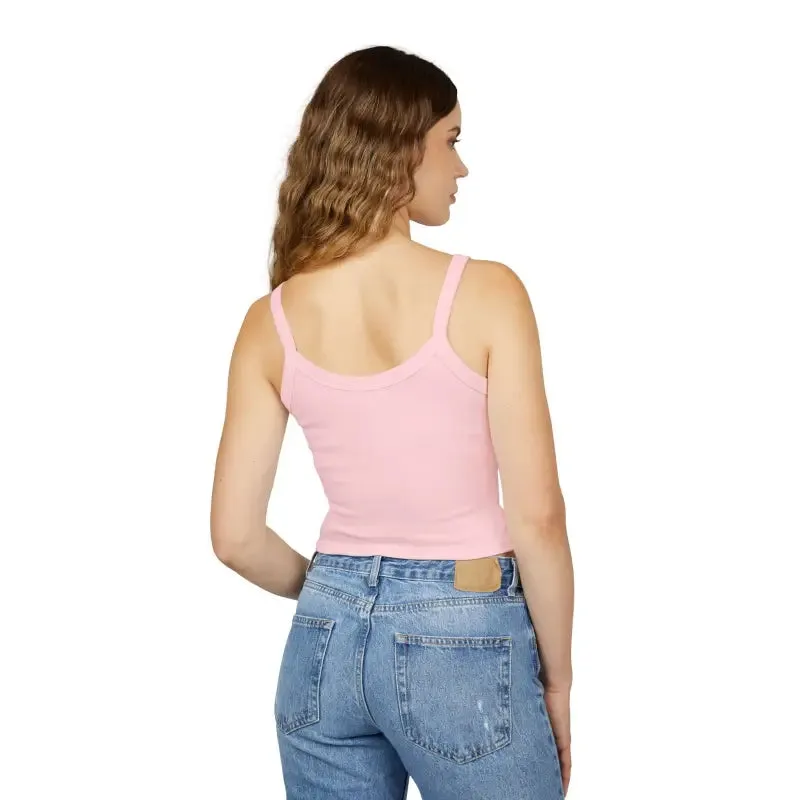 Royal Heart Crown Spaghetti Strap Tank for Instant Chic