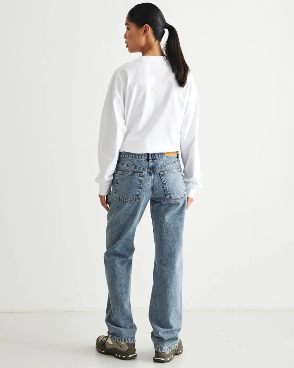 Sandie Vectorblue Jeans - Grey Blue