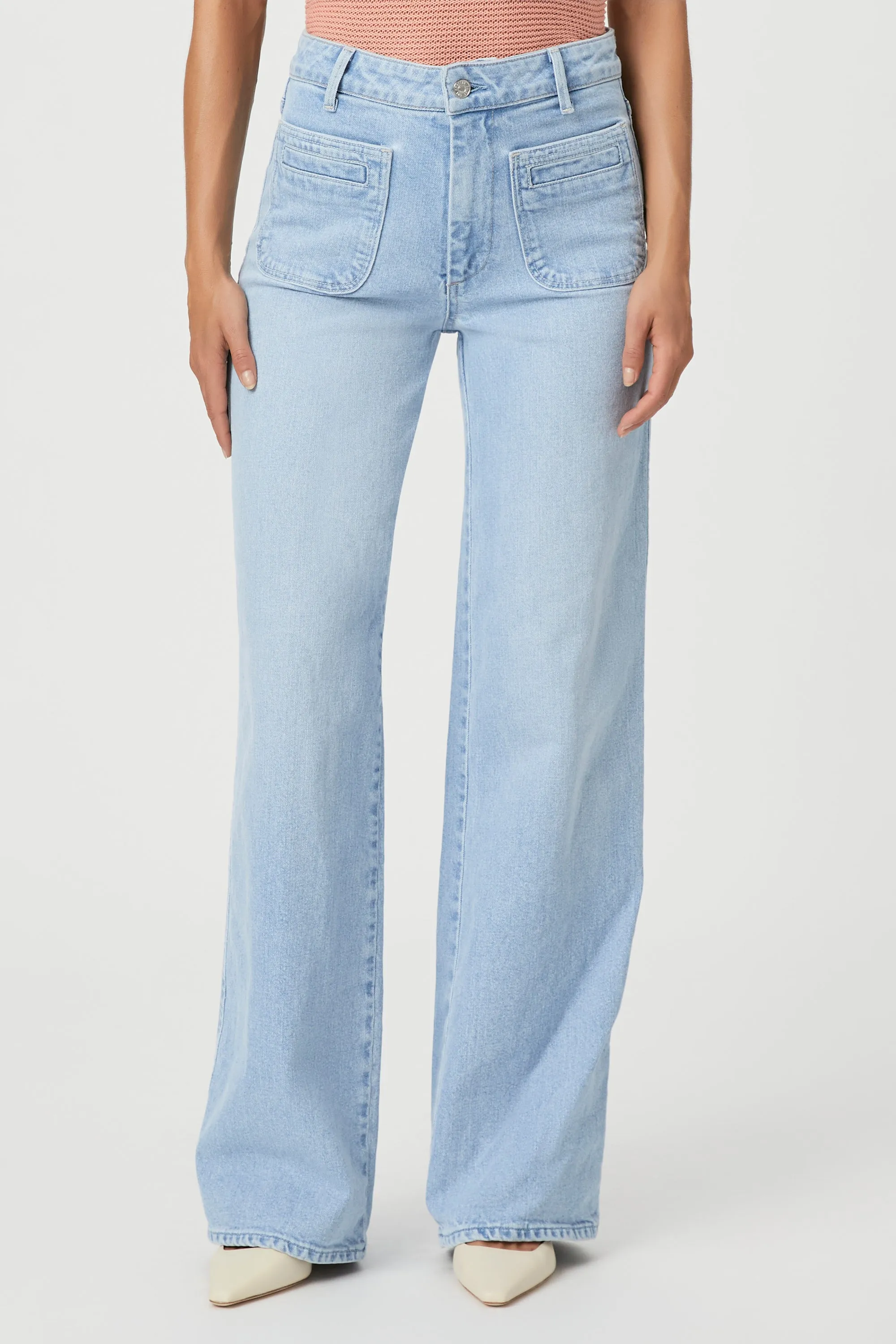 Sasha Ankle W/ Welt Patch Pockets Jean - Olevia