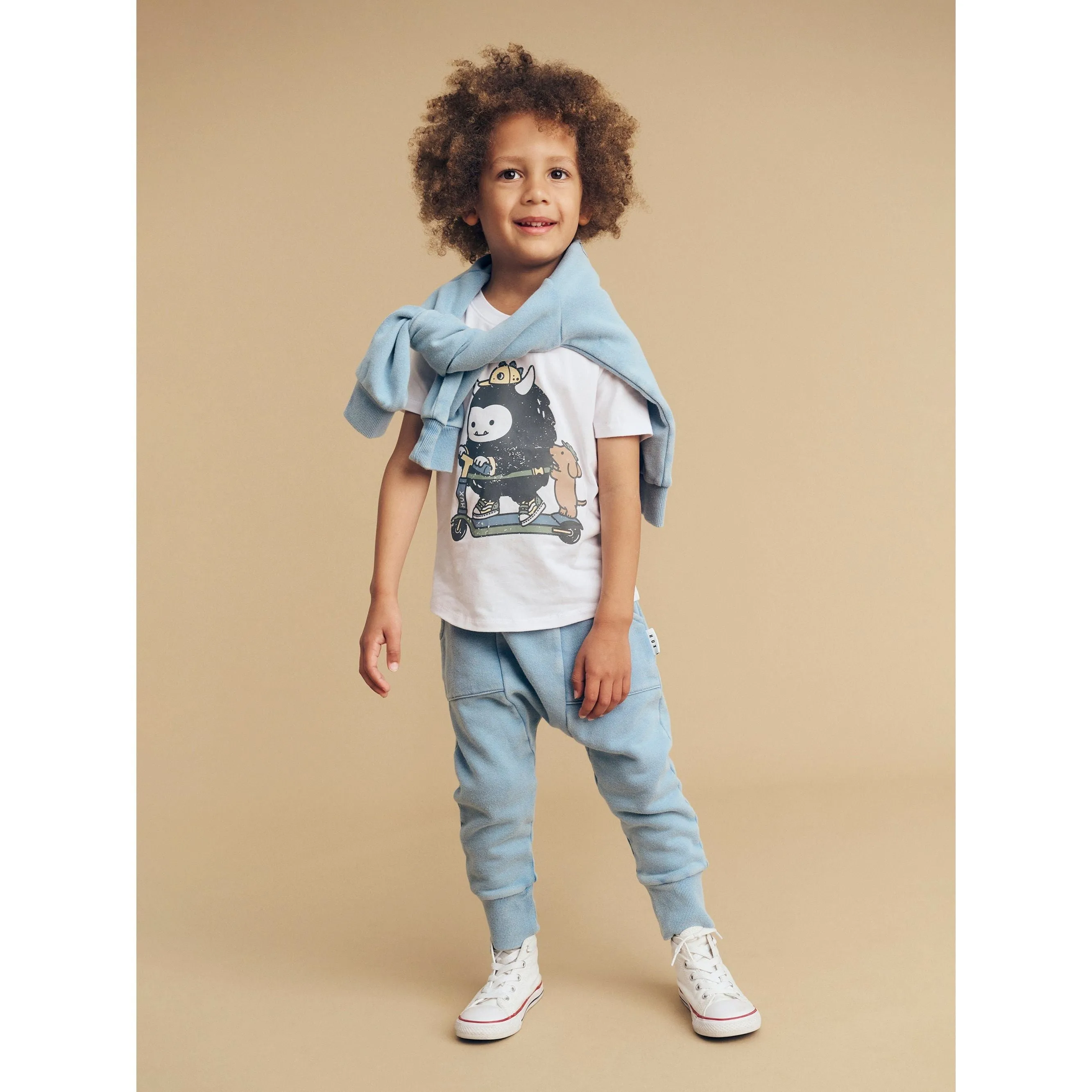 Scooter Monster Tshirt White