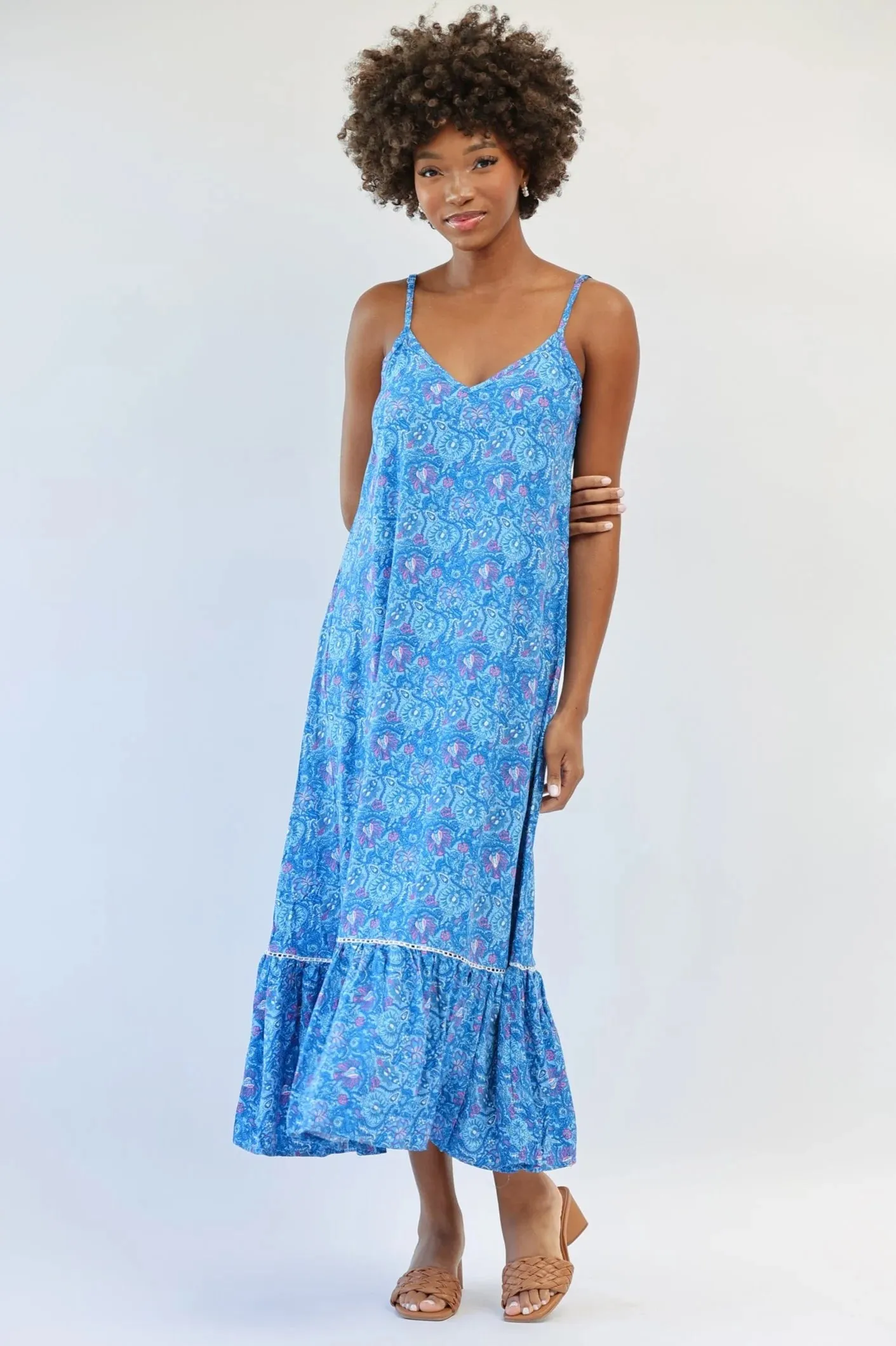 Sea Lustre Day Tripper Dress Neptune
