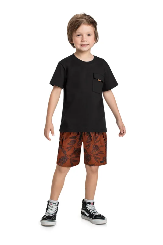 Short maillot Palmier