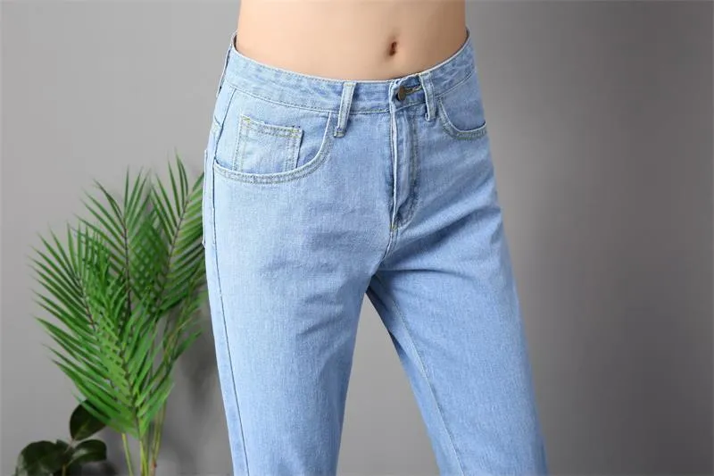 Shredded Denim Pants