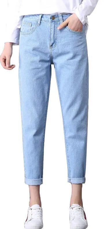 Shredded Denim Pants