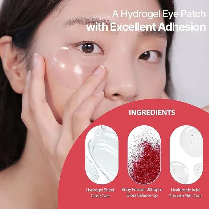 SNP Ruby Nourishing Eye Patch, 60 Patches