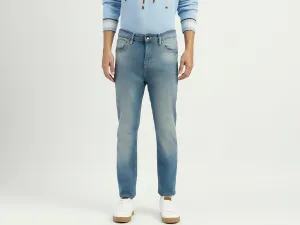 Solid Mid Rise Jeans