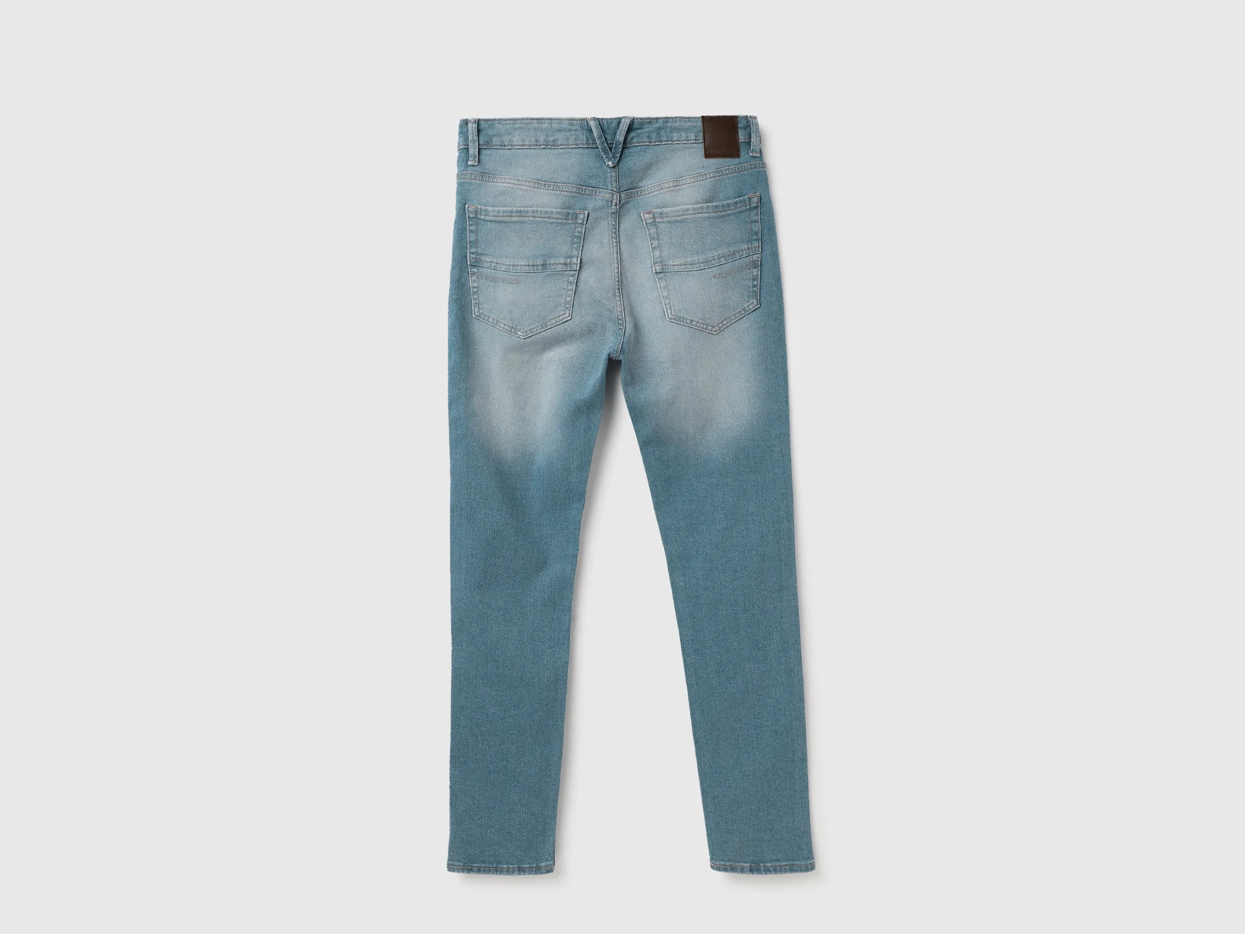 Solid Mid Rise Jeans