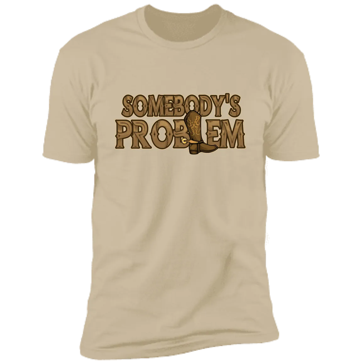 Somebody's Problem & Somebody Deluxe Soft Cream Shirts